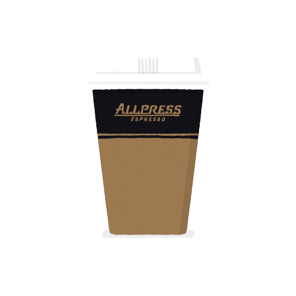 Allpress coffee cup