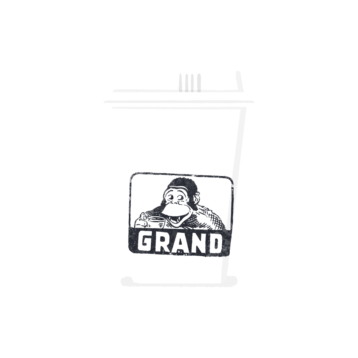 Grand Coffee coffee cup