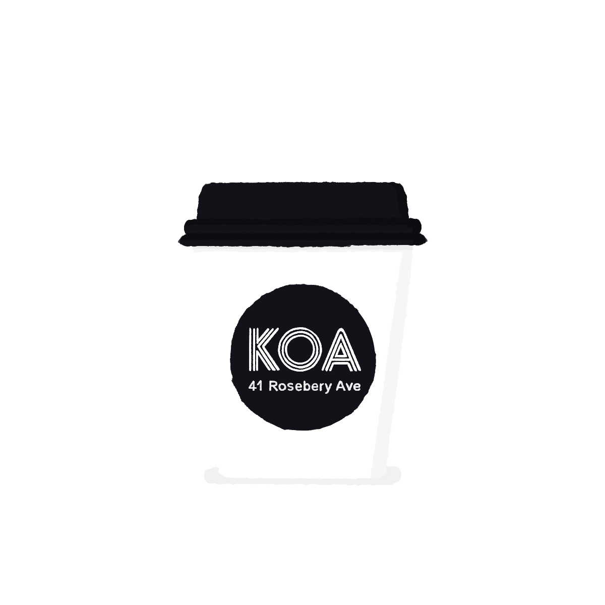 KOA Coffee coffee cup