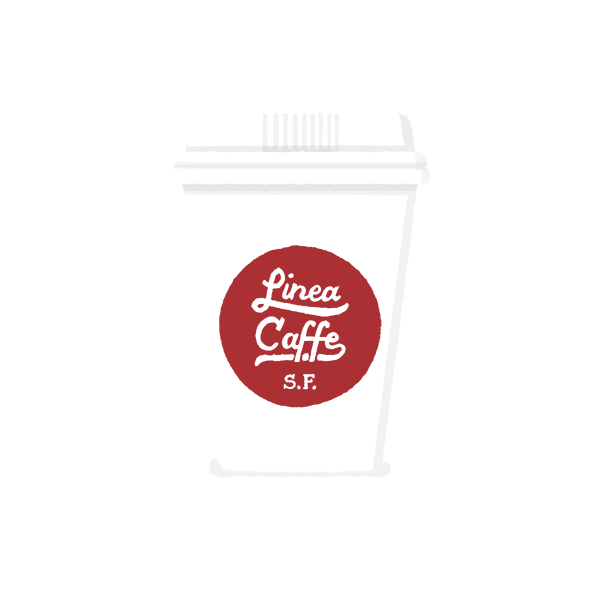 Linea Caffe coffee cup