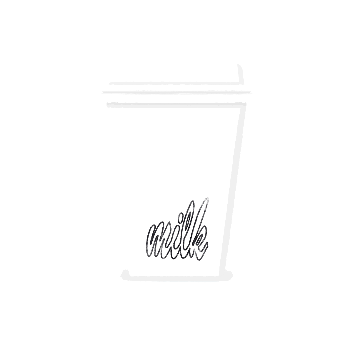 Milk Bar coffee cup