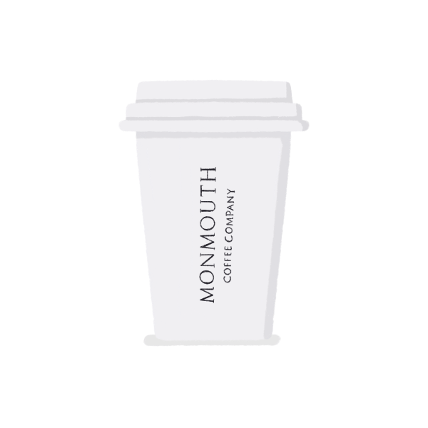 Monmouth Coffee coffee cup
