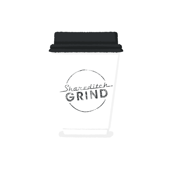 Shoreditch Grind coffee cup